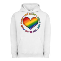 Pigment Lunar Rock love is love Urban Hoodie - MaliasSmallBusiness