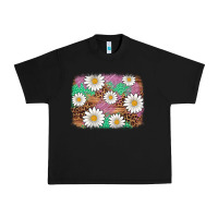 Black easter daisy background Urban Heavy Tee - Artiststas