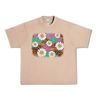 Burro easter daisy background Urban Heavy Tee - Artiststas