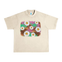Sandshell easter daisy background Urban Heavy Tee - Artiststas