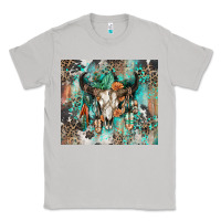 Moon Dust cowhide bull skull Classic Tee - Zillion Design Studio