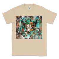 Mushroom cowhide bull skull Classic Tee - Zillion Design Studio