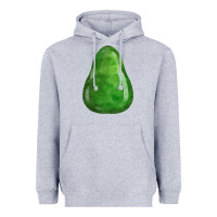 Heather Grey avocado fa element Heavyweight Hoodie - FaDigitalArtStudio