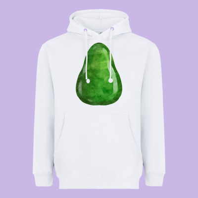 Avocado Fa Element Heavyweight Hoodie Designed By Fadigitalartstudio