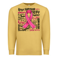 Antique Gold breast cancer ribbon Premium Sweatshirt - JahusDesignShop