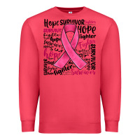Breast Cancer Ribbon Premium Sweatshirt | Teevron