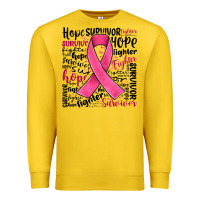 Lemon breast cancer ribbon Premium Sweatshirt - JahusDesignShop