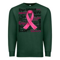 Sports Green breast cancer ribbon Premium Sweatshirt - JahusDesignShop
