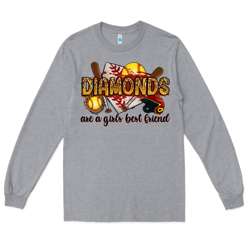 Diamonds Are A Girls Best Friends Long Sleeve Tee by RanaPortraitStore | Teevron