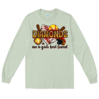 Matcha diamonds are a girls best friends Long Sleeve Tee - RanaPortraitStore