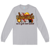Moon Dust diamonds are a girls best friends Long Sleeve Tee - RanaPortraitStore