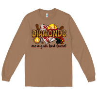 Toasted Coconut diamonds are a girls best friends Long Sleeve Tee - RanaPortraitStore