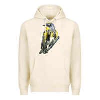 Tofu yellow rumped warbler Premium Hoodie - LillyAllenDesigns