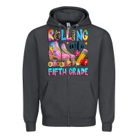 Smoke rolling into fifth grade Zipper Hoodie - texasbilliewilder