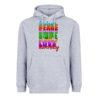 Heather Grey kindness peace inclusion hope equality love diversity Heavyweight Hoodie - HRA Design Shop