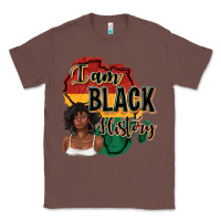 Chestnut i am black history Classic Tee - texasbilliewilder