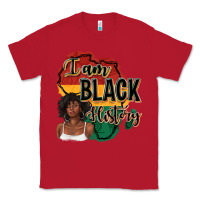 Red i am black history Classic Tee - texasbilliewilder