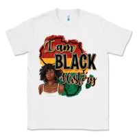 White i am black history Classic Tee - texasbilliewilder