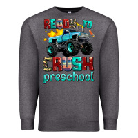 Charcoal Heather ready to school crush preschool Premium Sweatshirt - AdoDesignShop