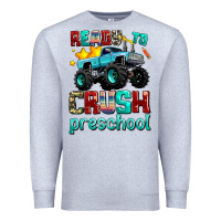 Heather Grey ready to school crush preschool Premium Sweatshirt - AdoDesignShop