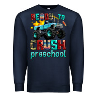 Navy ready to school crush preschool Premium Sweatshirt - AdoDesignShop