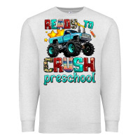 Oatmeal Heather ready to school crush preschool Premium Sweatshirt - AdoDesignShop