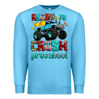 Ocean Blue ready to school crush preschool Premium Sweatshirt - AdoDesignShop