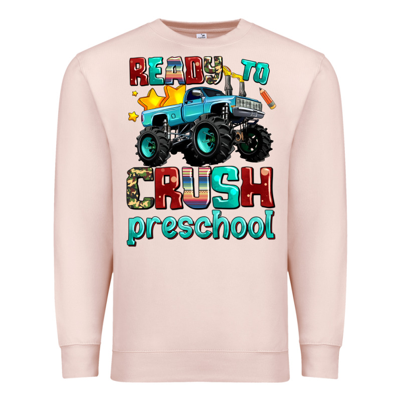 Ready To School Crush Preschool Premium Sweatshirt by AdoDesignShop | Teevron