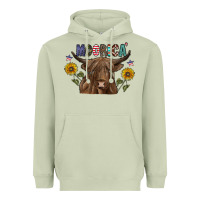 Matcha Moorica Heavyweight Hoodie - CowhideDigitalArt