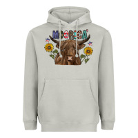 Moon Dust Moorica Heavyweight Hoodie - CowhideDigitalArt