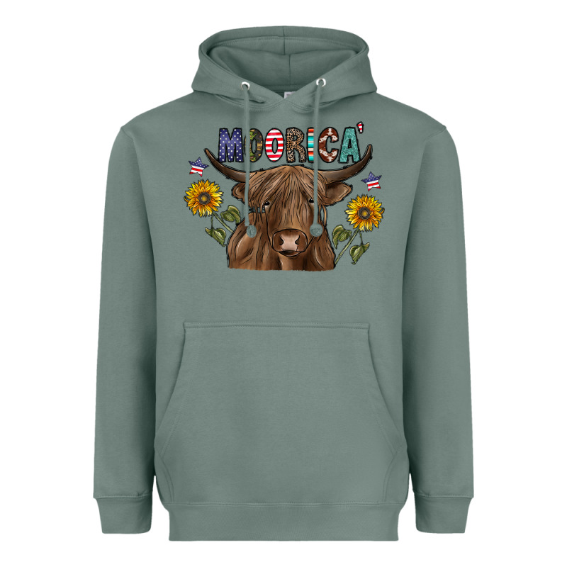 Moorica Heavyweight Hoodie by CowhideDigitalArt | Teevron