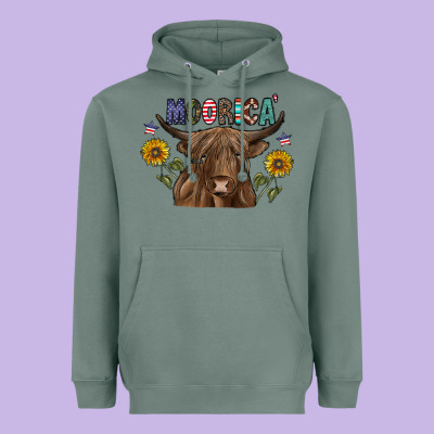 Moorica Heavyweight Hoodie Designed By Cowhidedigitalart