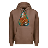 Chestnut cowhide rusty arrowhead Premium Hoodie - Jasminsmagicworld