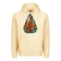 Pina Colada cowhide rusty arrowhead Premium Hoodie - Jasminsmagicworld