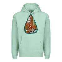 Seafoam cowhide rusty arrowhead Premium Hoodie - Jasminsmagicworld