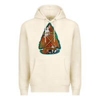 Tofu cowhide rusty arrowhead Premium Hoodie - Jasminsmagicworld