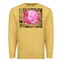 Antique Gold breast cancer volleyball Premium Sweatshirt - JahusDesignShop