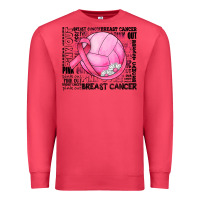 Cardinal breast cancer volleyball Premium Sweatshirt - JahusDesignShop
