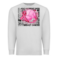 Dove Grey breast cancer volleyball Premium Sweatshirt - JahusDesignShop