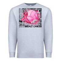 Heather Grey breast cancer volleyball Premium Sweatshirt - JahusDesignShop