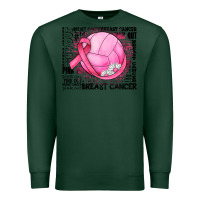 Sports Green breast cancer volleyball Premium Sweatshirt - JahusDesignShop