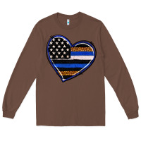 Chestnut police heart Long Sleeve Tee - RanaPortraitStore