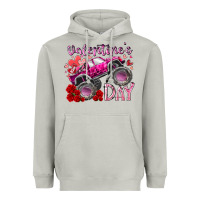 Moon Dust valentines day monster truck Heavyweight Hoodie - RacoonDesign