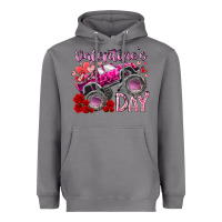 Storm valentines day monster truck Heavyweight Hoodie - RacoonDesign