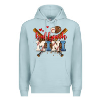 Blue Mist ballpark mini Premium Hoodie - AdoDesignShop