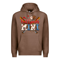 Chestnut ballpark mini Premium Hoodie - AdoDesignShop