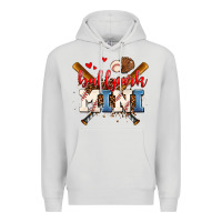 Dove Grey ballpark mini Premium Hoodie - AdoDesignShop