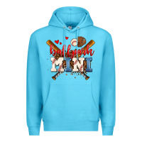 Ocean Blue ballpark mini Premium Hoodie - AdoDesignShop