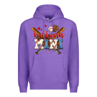 Purple ballpark mini Premium Hoodie - AdoDesignShop