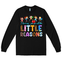 Black i love my job for all the little reason Long Sleeve Tee - RanaPortraitStore